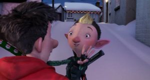 Arthur Christmas elf scene - film review